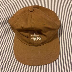 Brown Stussy Dad Hat